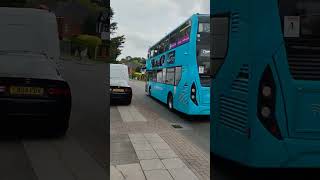 4568 YX72 OEM Enviro 400 MMC Arriva Leicester 37 to Thurnby Lodge [upl. by Dailey]