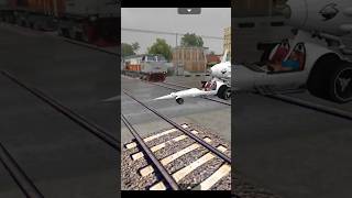 New Vehicle Mod Bussid Train vs Devil Car Accident bussid shorts ytshorts youtubeshorts [upl. by Walden857]