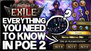 Path of Exile 2  ULTIMATE Guide to EVERYTHING  Classes Gear Leveling Builds Skill Tree amp More [upl. by Selway]