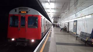 London Underground D Stock 7107 and 7040 at Embankment [upl. by Tiny]