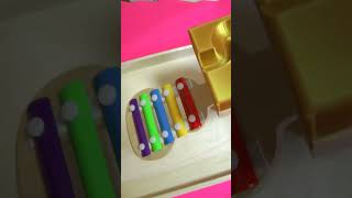 marble run asmr Wave slope Metallophone red and blue marbles722マーブルラン marblerun [upl. by Oreste]