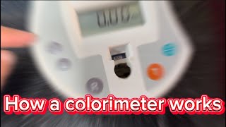 HOW DOES A COLORIMETER WORK A CHEMISTRY TEACHER’S GUIDE [upl. by Jeavons914]