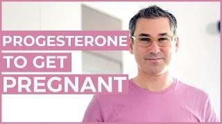 Should you use progesterone to get pregnant   Marc Sklar The Fertility Expert [upl. by Nahtanohj]