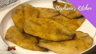 Air Fryer Fried Whiting Fish Fillet In The Power Air Fryer Pro Oven [upl. by Aelyk]