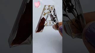 RESIN keychain tutorialA  part 2☆ shorts resinart [upl. by Atiraj368]