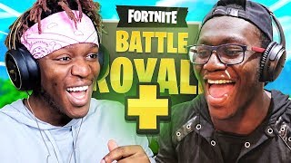 KSI AND DEJI DO DUOS ON FORTNITE [upl. by Eilesor]