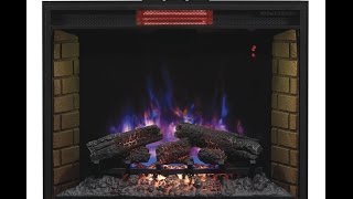 duraflame® 3D Infrared Quartz Electric Fireplace Stove Heater [upl. by Keily]