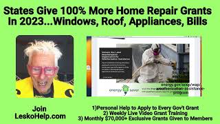 State Gives 100 More Home Repair Grants In 2023 Windows Roof Appliances Bills [upl. by Iznekcam225]