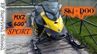 SkiDoo MXZ 600 Sport  Bakuriani  Georgia [upl. by Aret]