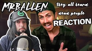 MrBallen  They All Heard Dead People  Top 3 Strange But True Reaction [upl. by Llehcim]