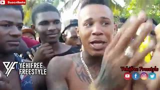 Diddy Glow vs Kerubin amp Otro Batalla de Freestyle en Boca Chica [upl. by Petronella]