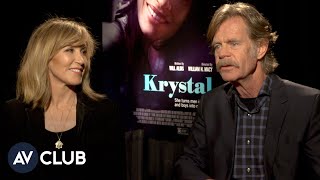 William H Macy and Felicity Huffman on falling in love at first sight and their new film Krystal [upl. by Moishe]