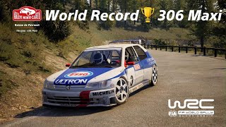 WORLD RECORD🏆306 Maxi Monte Carlo🇲🇨Baisse de patronel EA WRC [upl. by Pape752]