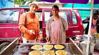 This Brave Lady Gave Up IT Job To Pursue Her Food Passion Must Try KARI DOSA Rs10 Veg Dosa [upl. by Bigelow]