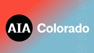 2023 AIA Colorado Design Award Recipients [upl. by Farro]