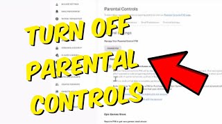 How To Remove Parental Controls In Epic Games 2024 [upl. by Reviel831]