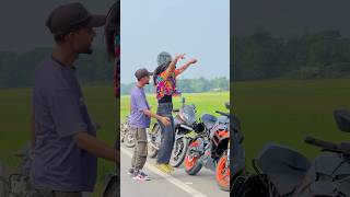 Teri Jhoothe vaade Dil ko Tuda Hai 😭  Bewafa Ladki  Panna Rider  shorts ktm ytshorts [upl. by Skillern]