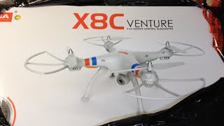 Syma X8C EU version Unboxing [upl. by Capps489]