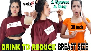 DRINK to lose 4 inch BREAST SIZE in 1week  1SPOON A DAY amp see MAGIC💯 RESULTKANCHANRAI [upl. by Herold]