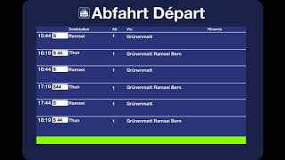 BLS Abfahrten  SumiswaldGrünen [upl. by Jelks]