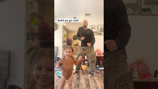 Daddy daughter dance day 4 dadlife daddydaughter daughter fyp goviral dancevideo [upl. by Anaimad]