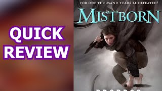 Mistborn Era 1  Quick Review [upl. by Enelkcaj]