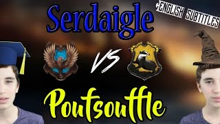 SERDAIGLE VS POUFSOUFFLE l RAVENCLAW VS HUFFLEPUFF ENGLISH SUBTITLES l Sketch Harry Potter l HD [upl. by Anawyt924]