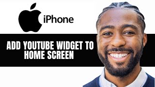 How To Add YouTube Widget To Home Screen [upl. by Aikmat]