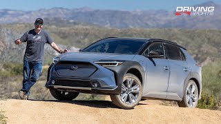 2023 Subaru Solterra Electric Crossover Review and OffRoad Test [upl. by Corabelle]