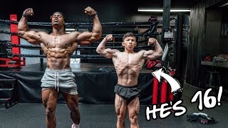 HOW TO BUILD MUSCLE AS A TEENAGER WITH TRISTYN LEE [upl. by Nhguahs]