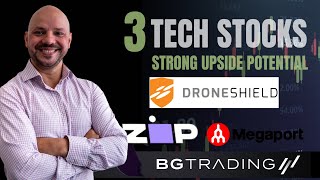 ASX DRO  DRONESHIELD ASX ZIP ASX MP1 MEGAPORT 3 STOCKS WITH STRONG UPSIDE POTENTIAL [upl. by Ocirnor]