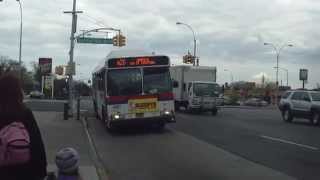 NlCE Bus Orion V CNG 1687 N26 BusSpringfield BoulevardHillside Avenue [upl. by Quar117]