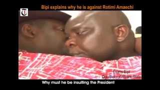 Evans Bipi explains his beef with Rotimi Amaechi [upl. by Nalyk403]