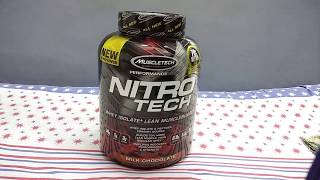 Nitrotech Suppliment Best and Live Review GOOD OR BAD  Whey protein  seekandneed [upl. by Yehus243]