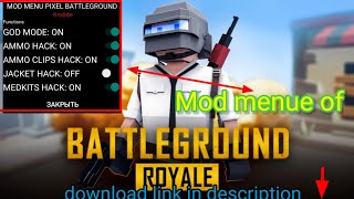 pixels unknown battleground mod menu hack version gameplay download link in description [upl. by Ripleigh802]