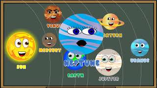 We are the planets The Planet Song  8 Planets of the Solar System Song for Kids [upl. by Priest983]