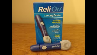 How to Use the ReliOn Lancet Device [upl. by Anah746]