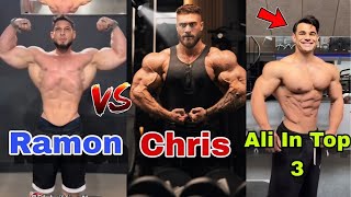 chris और Ramon दोनों टक्कर मैं Ali in top ३ bodybuilding mrolympia [upl. by Carey]