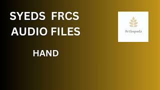 170 FRCS ortho Audio file  Hand  Postop regimen for Flexor tendon repair [upl. by Abdu]