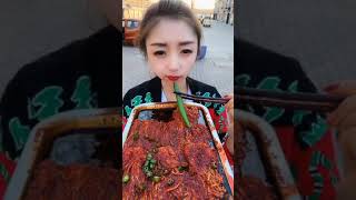 Chinese Eating Spicy Food Challenge [upl. by Aerdnuahs]