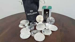 ⭐⭐Silver Coin 20 oz Starter Pack From SD Bullion⭐⭐ [upl. by Magocsi294]