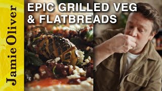 Epic Grilled Veg amp Flatbreads  Jamies AirFryer Meals with Tefal  Channel 4 Mondays 8pm [upl. by Sanbo]