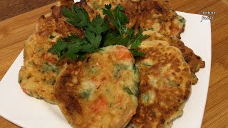 Beignets de Goberge  Beignets de poisson  Crab Cakes [upl. by Sirc]