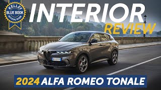 2024 Alfa Romeo Tonale  Interior Review [upl. by Allisirp787]