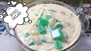 Buko salad recipeHow to make buko saladSimple and quick recipe 33 [upl. by Franckot259]