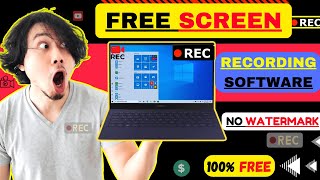 Top 5 Free Best Screen Recorder for PC amp Laptop in 2024  FREE Screen Recording Softwares [upl. by Hteik]