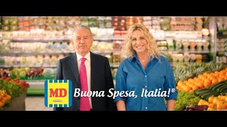 Buona Spesa Italia  Guarda il nuovo spot tv di MD [upl. by Nyrek821]