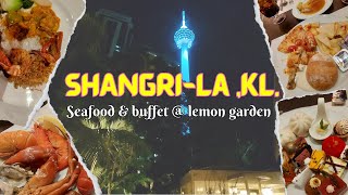 ShangriLa Hotel KL Dinner Seafood Buffet  Lemon Garden [upl. by Hteik803]