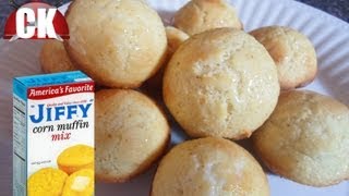 How to make Jiffy Corn Muffins from Scratch  Easy Cooking [upl. by Aranaj]