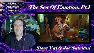 Steve Vai amp Joe Satriani  The Sea Of Emotion Pt1  Reaction amp Rant with Rollen Official Video [upl. by Behlke801]